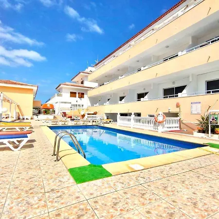 Studio Well Connected Ocean,freewifi,pool,beach At Playa De Las Americas In Tenerife Sur Apartment *