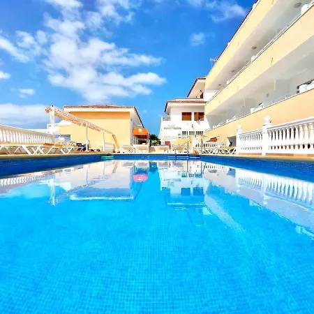 Studio Well Connected Ocean,freewifi,pool,beach At Playa De Las Americas In Tenerife Sur Lägenhet Costa Adeje (Tenerife)