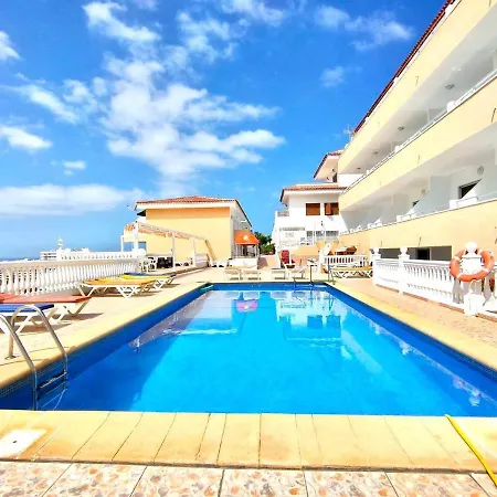 Lägenhet Studio Well Connected Ocean,freewifi,pool,beach At Playa De Las Americas In Tenerife Sur *